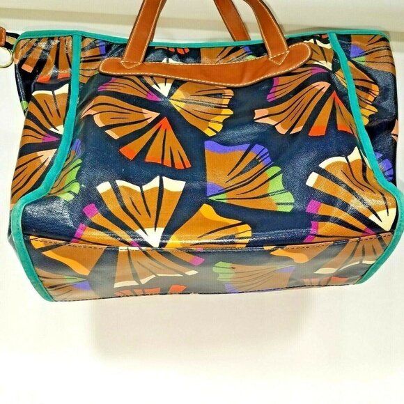 FOSSIL Color Pencil Shaving Coated Canvas Tote - Picture 4 of 4